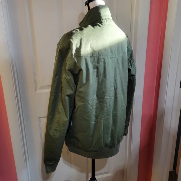 NWT Brand New U.S. Polo Assn. Dark Forest Green Jacket, Med. Unisex - Picture 4 of 15